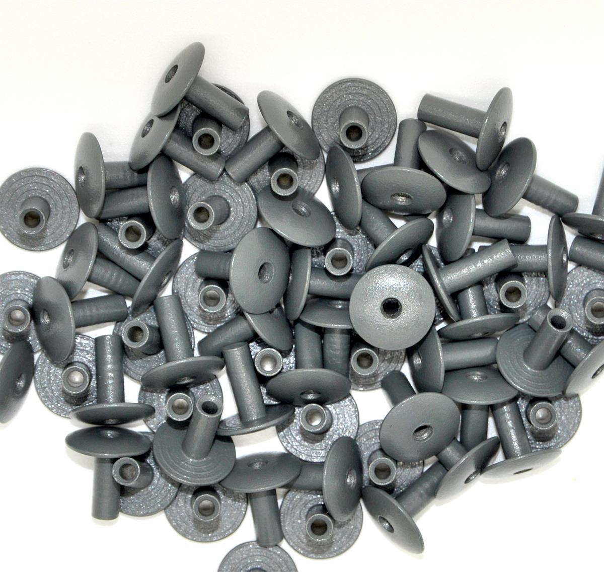 Niethülsen aus Aluminium trommellackiert Rotover farbig 